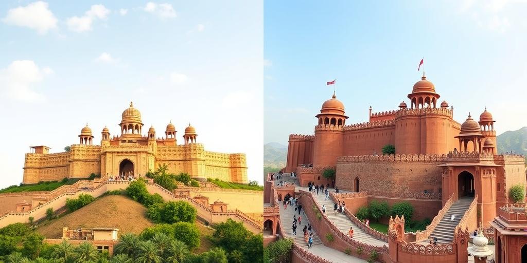 Chittorgarh Fort vs. Kumbhalgarh Fort: A Comparison