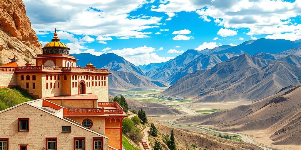 Leh Palace: Overlooking the Stunning Landscape of Ladakh