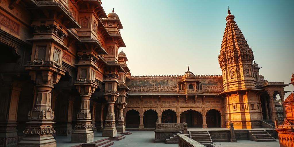 Orchha Fort Complex: Bundela Architecture at its Finest