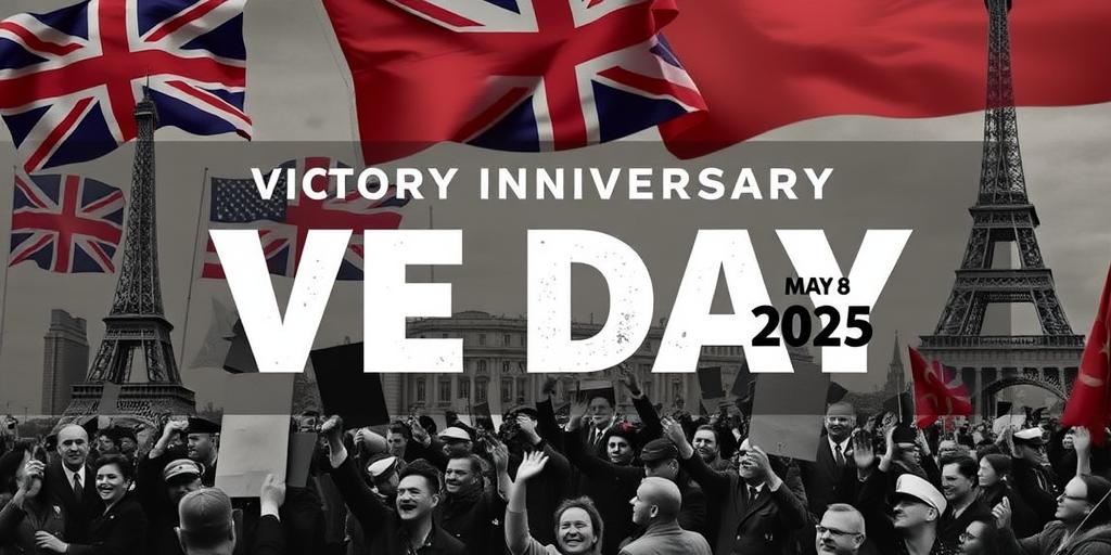 80 Years Since VE Day: Commemorating the End of WWII in Europe (May 8, 1945 / 2025)